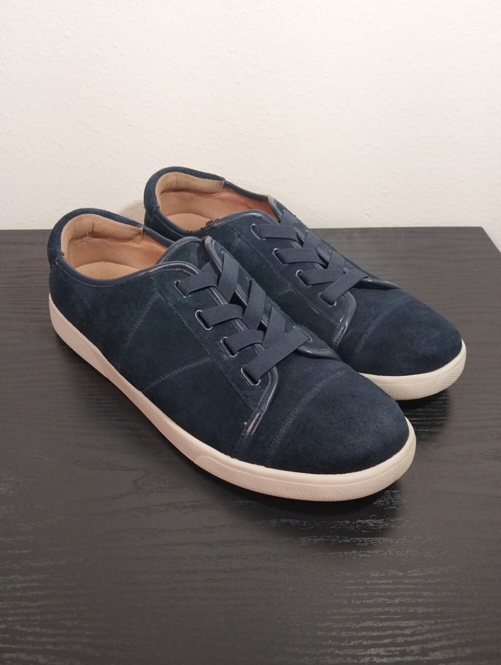 Vionic Jean Suede Navy Slip On Size 11